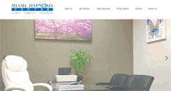 Desktop Screenshot of miamihypnosiscenter.com